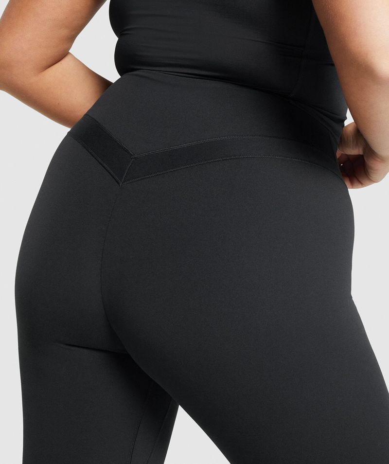 Women's Gymshark Whitney High Rise Leggings Black | USA  1927-ZQHRY