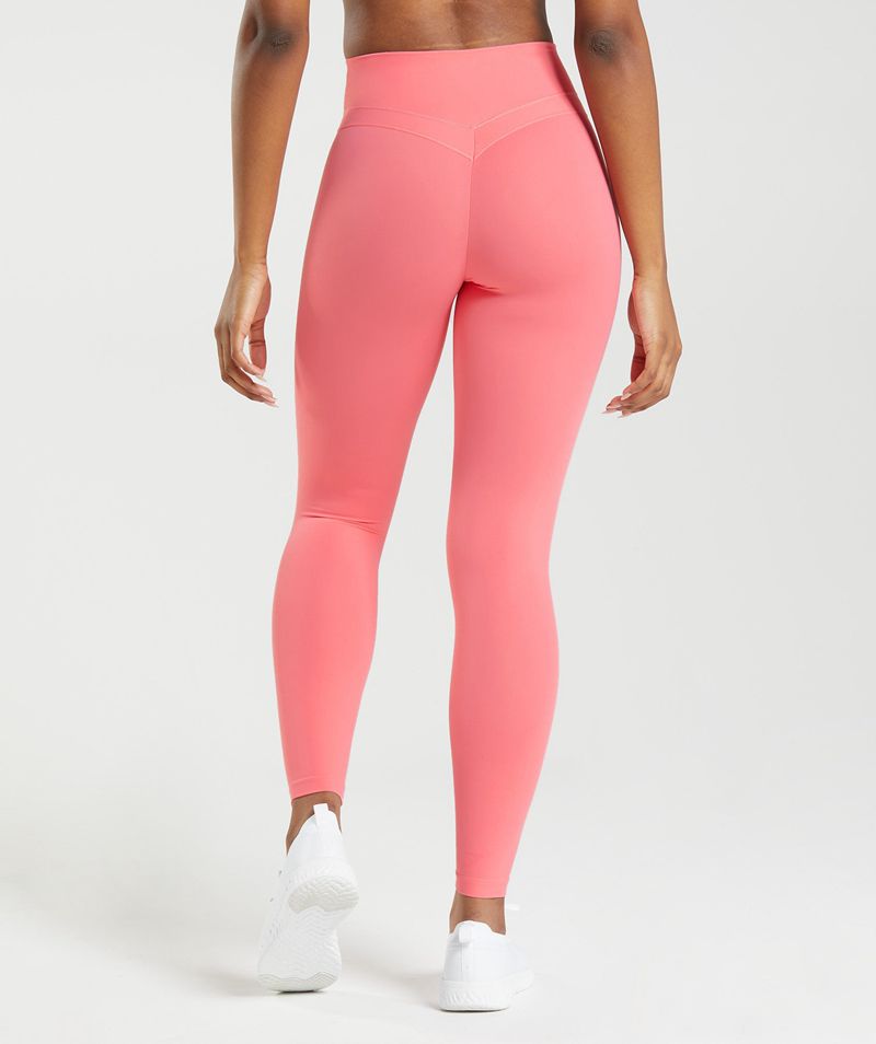 Women's Gymshark Whitney High Rise Leggings Pink | USA  4796-RQYME