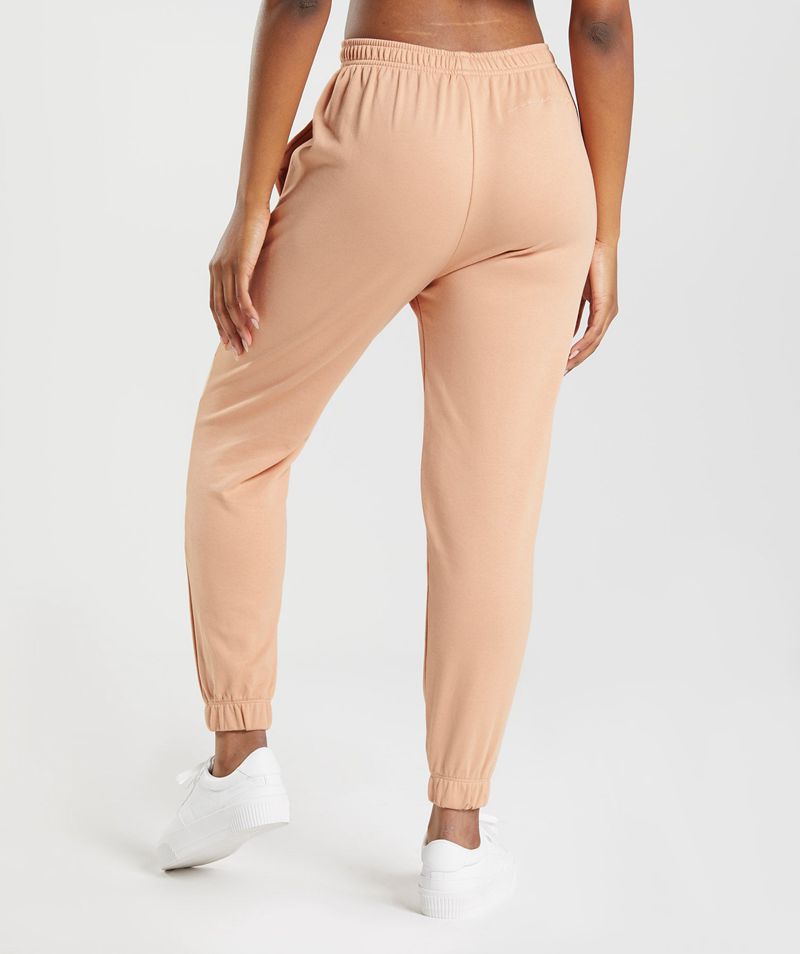 Women's Gymshark Whitney Loose Joggers Beige | USA  8765-ENZPA